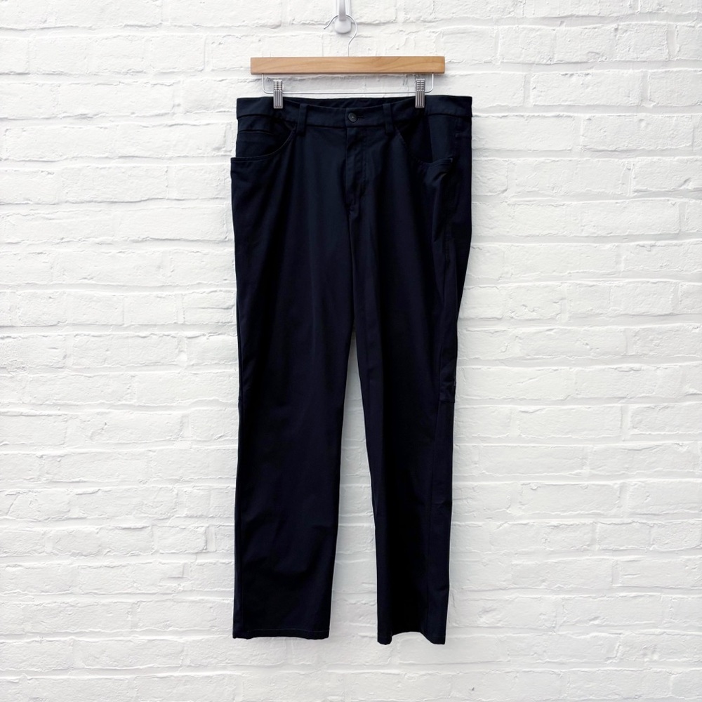 Lululemon || Black Trousers Chinos Pants 34 x 30
